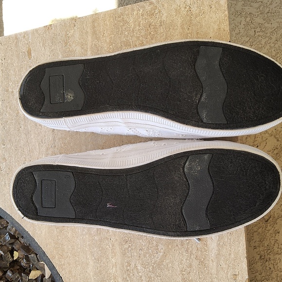 American Eagle White Lace Women's Sneakers Size 8 - Picture 10 of 10